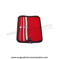 Hegar uterine dilator 3 pieces set,3-4, 7-8, 15-16